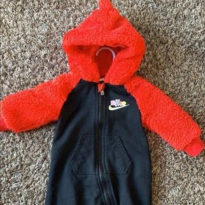 Hooded Fluffy Nike Outfit